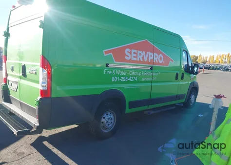 2019 Ram Promaster 3500 Cargo Van High Roof 159 Wb Ext z USA, uszkodzony, nr VIN 3C6URVJG0KE558867